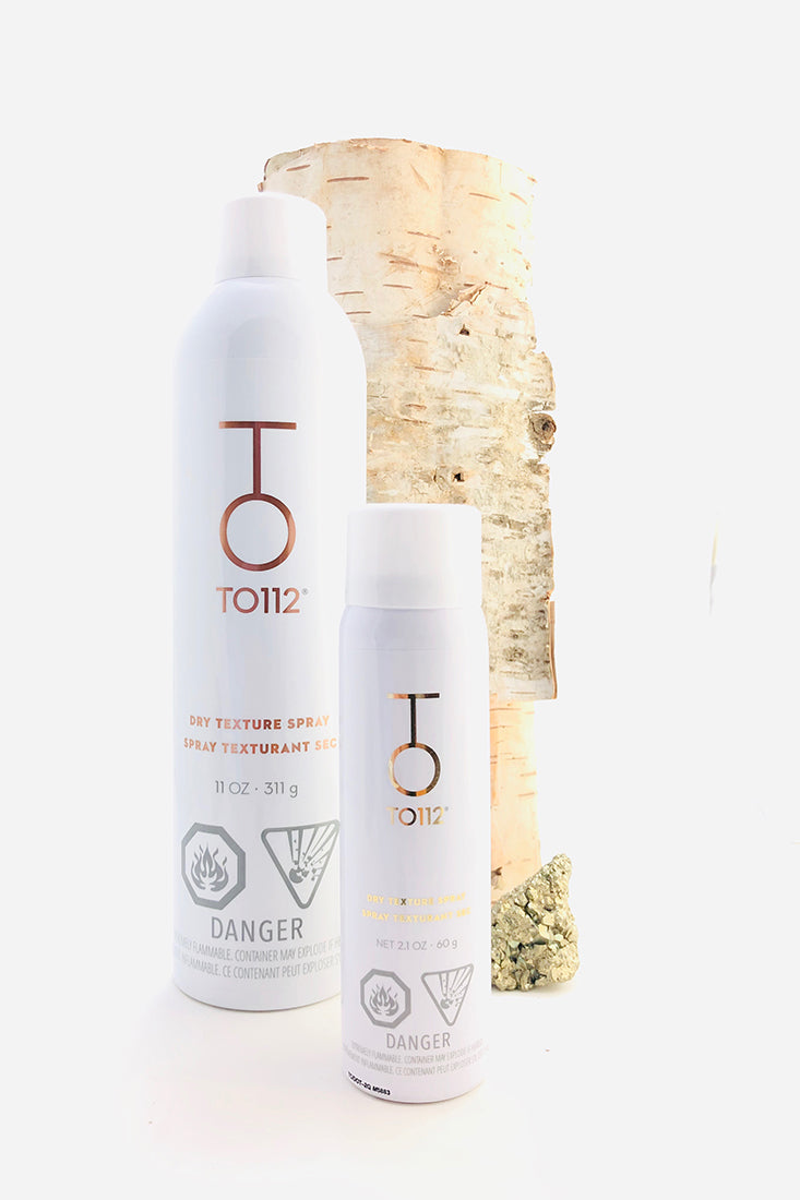 TO112 Dry Texture Spray full size and travel size