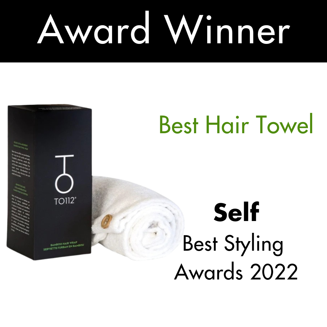 SELF best styling beauty awards 2022 TO112 Bamboo hair Wrap best towel award winner