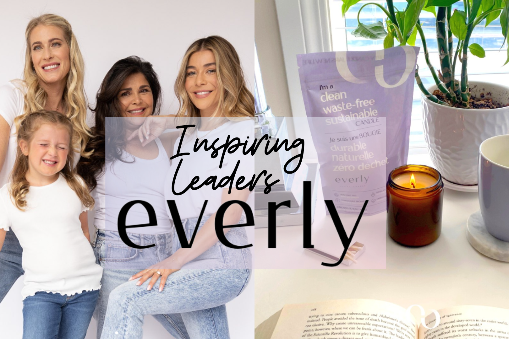 Alejandra and Charo of Everly the mom and daughter duo on a mission to clean up the candle industry