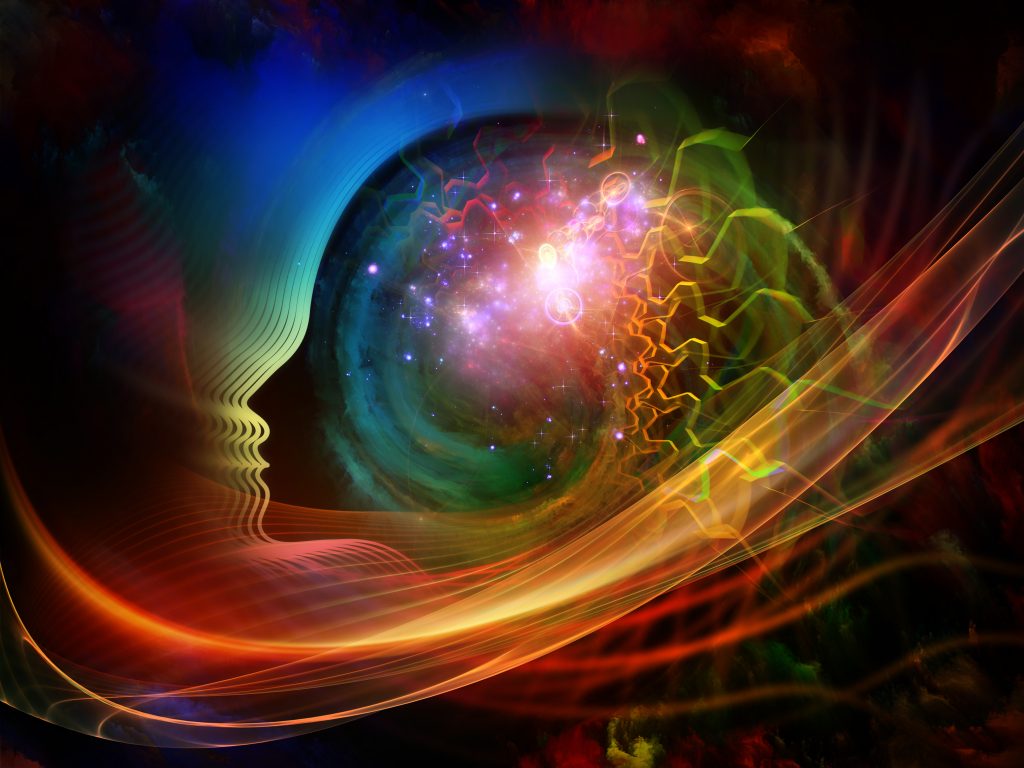 Dreamscape image depicting brain power and the effect of Solfeggio Frequencies